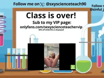 Chaturbate Adult Webcams of sexyscienceteacher90