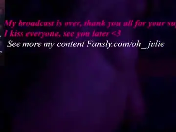 Chaturbate Sex Cam of oh_julie